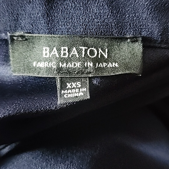 Aritzia Babaton Navy Donnie Jumpsuit, Pre-loved in Good Condition,  Sz. XXS - Picture 11 of 13